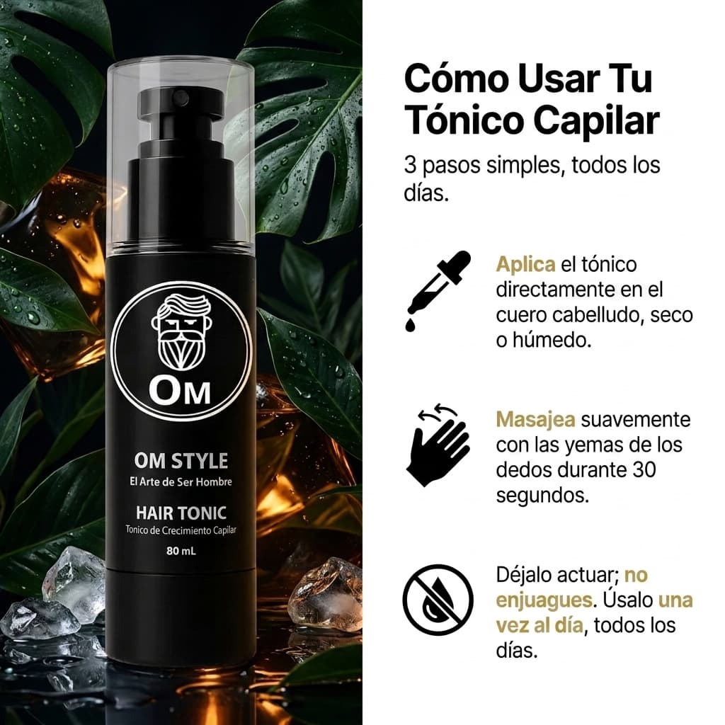 Hair Tonic OM Style - Tónico Capilar con Capixyl® + Cafeína