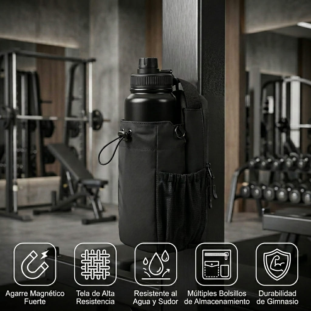 bolso magnético para el gym