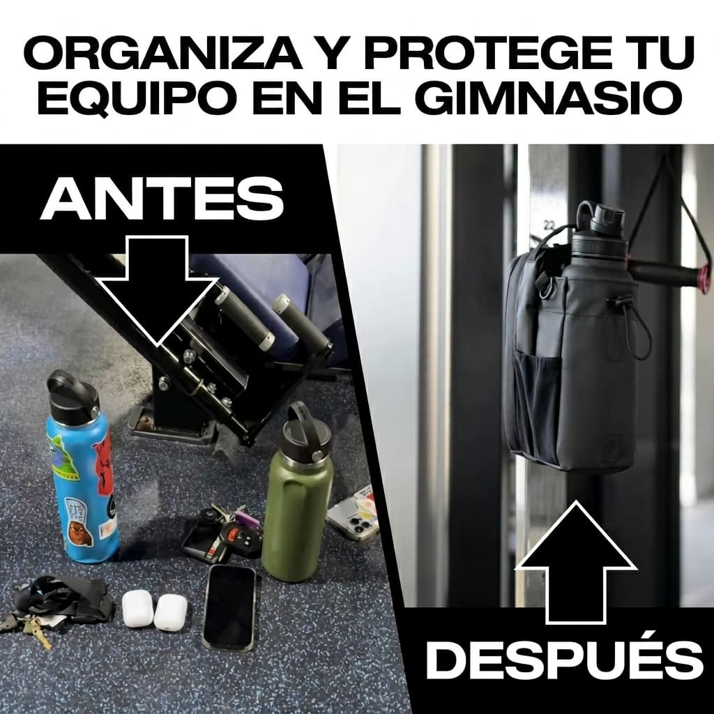 bolso magnético para el gym